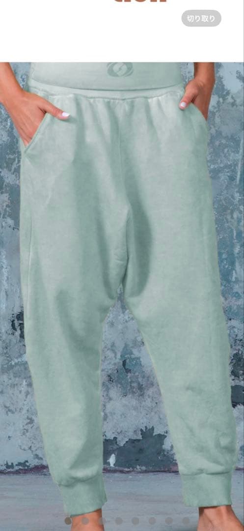 新品salsation relaxed wide leg pants(ポルソS)