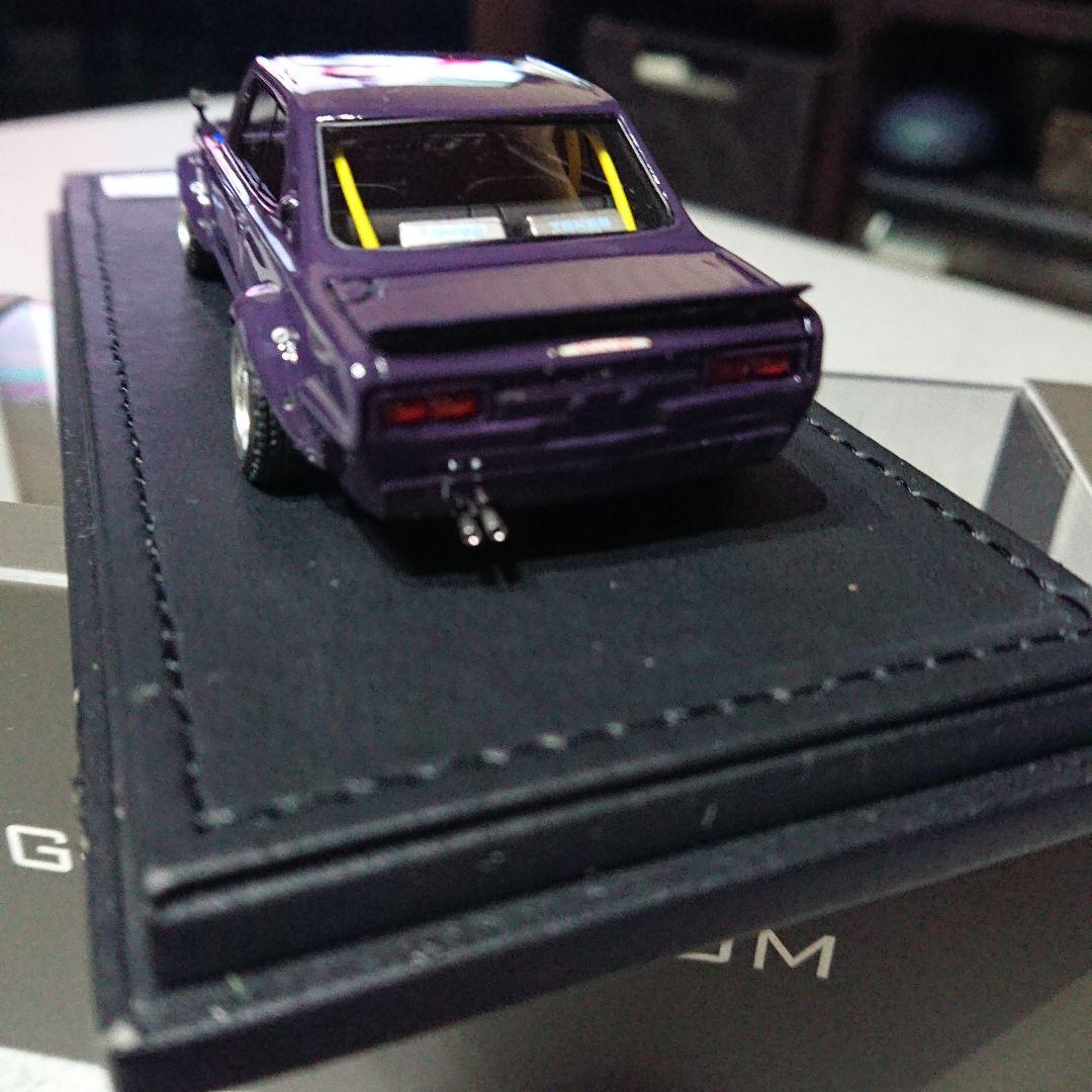 イグニッションモデル1/43 LB-WORKS ハコスカ2Dr