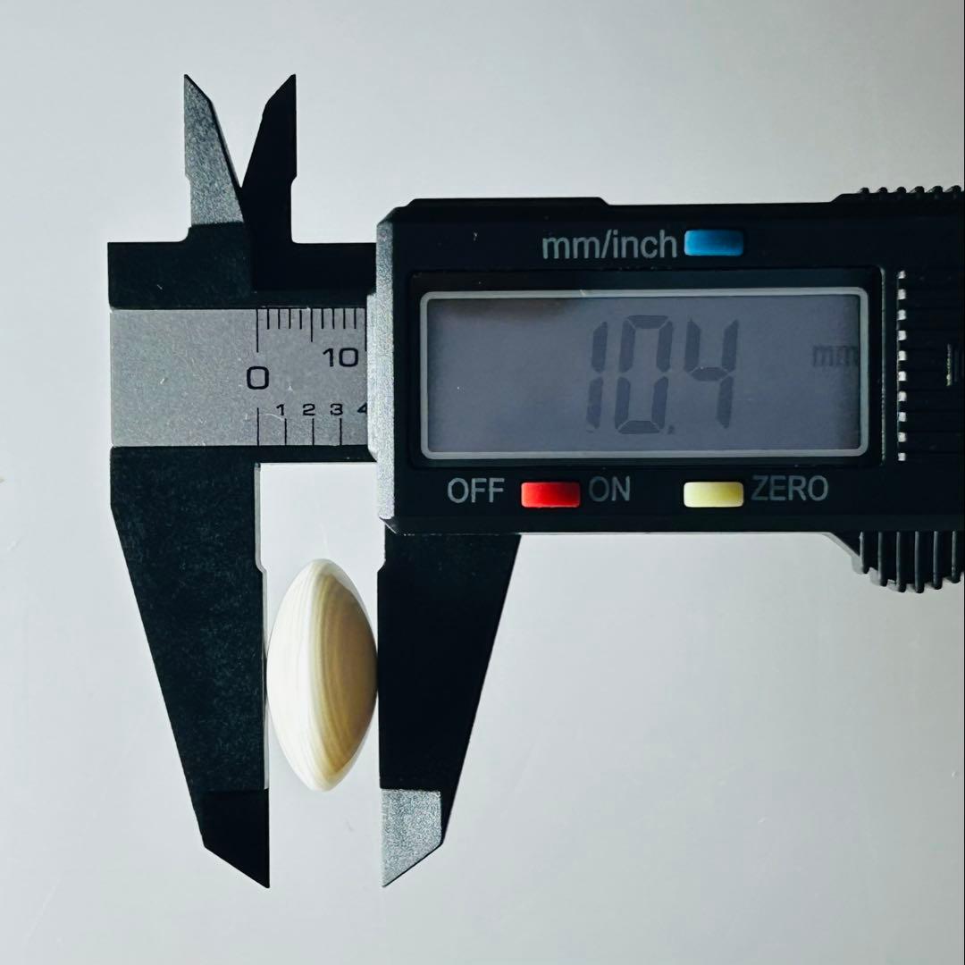 蛤碁石 36号 37号 極厚 はまぐり 蛤 碁石