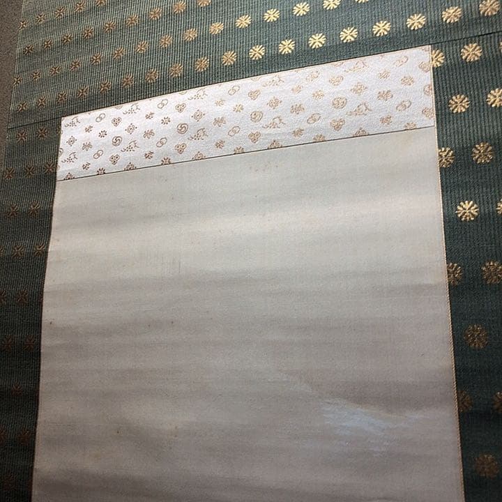 新春セール　嵐山雪原　掛け軸　掛軸　共箱あり　二重箱 33