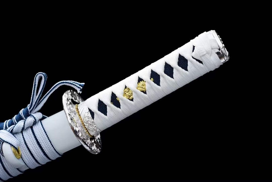 【白桜】  武具　刀装具　日本刀　模造刀 居合刀 肋差   短刀