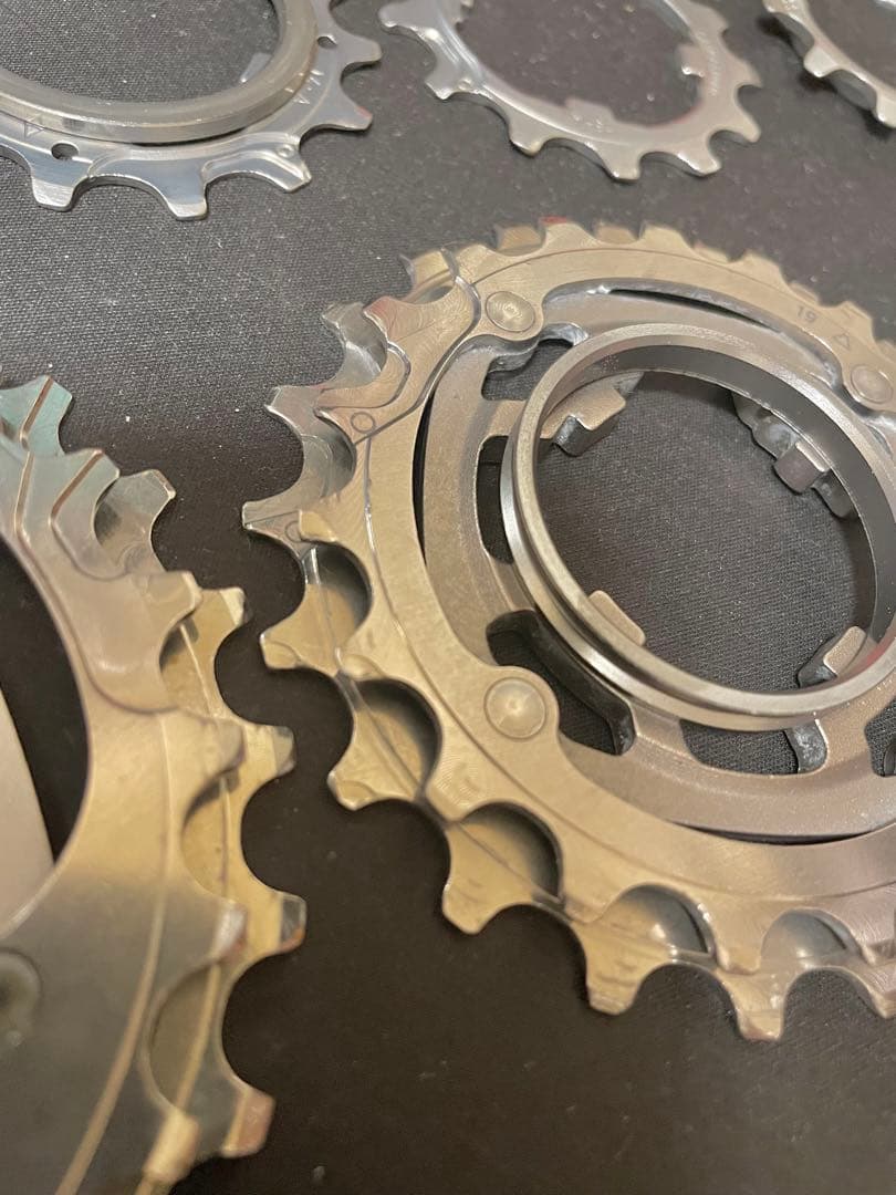 【極美品】Campagnolo RECORD 10s カセット＋新品ロックリング