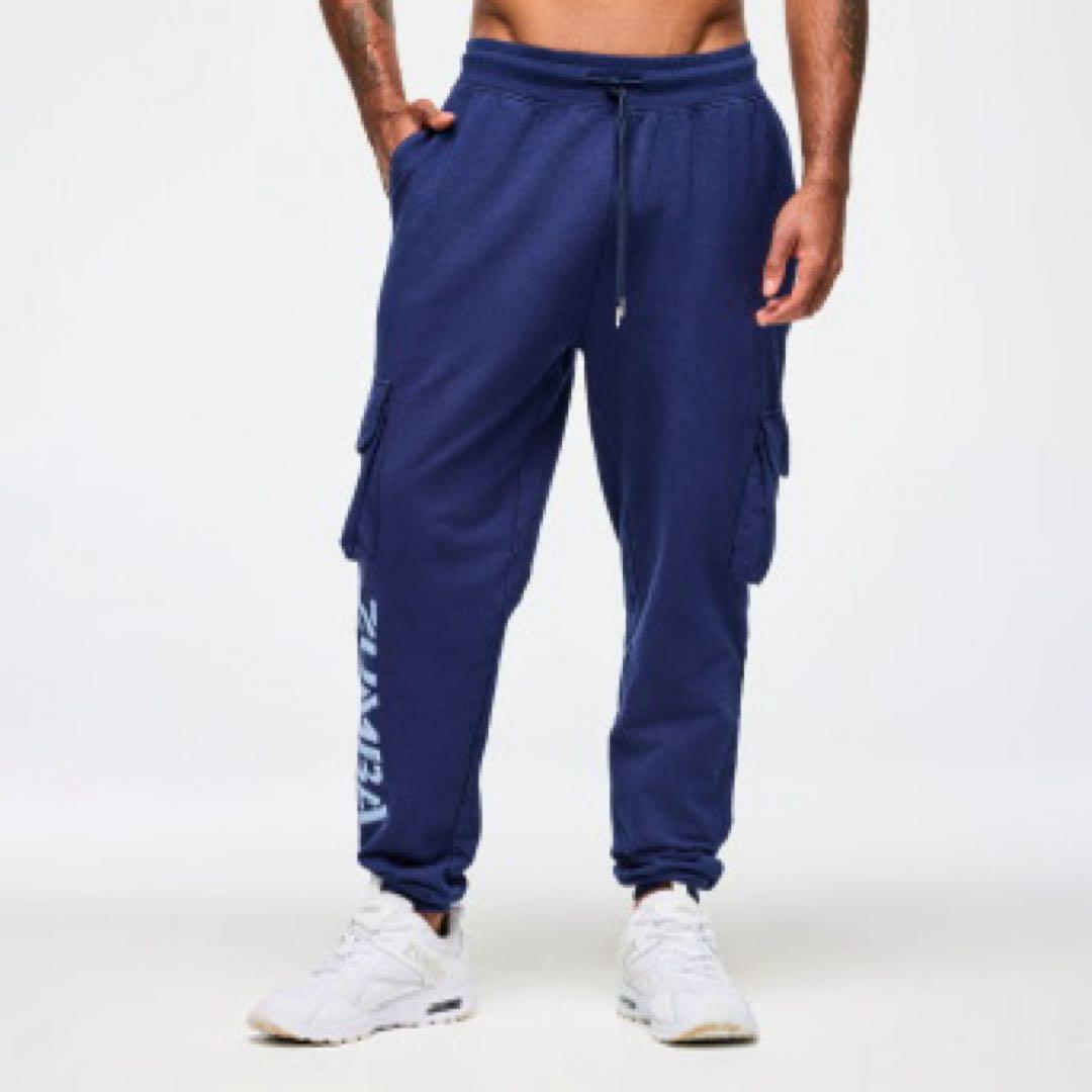 ZUMBA カーゴパンツ Sサイズ 正規品 青、紺色、紫