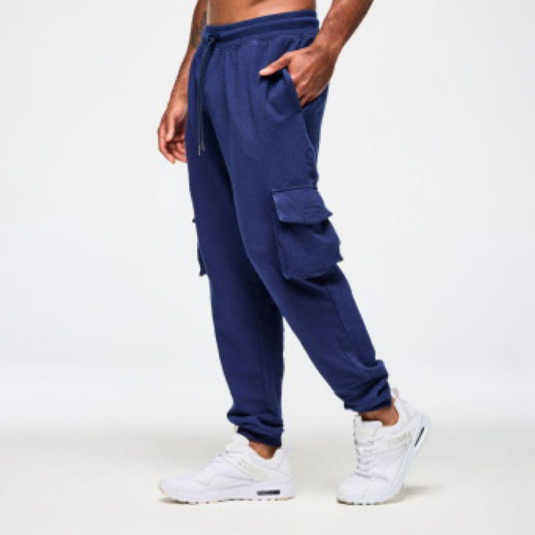 ZUMBA カーゴパンツ Sサイズ 正規品 青、紺色、紫