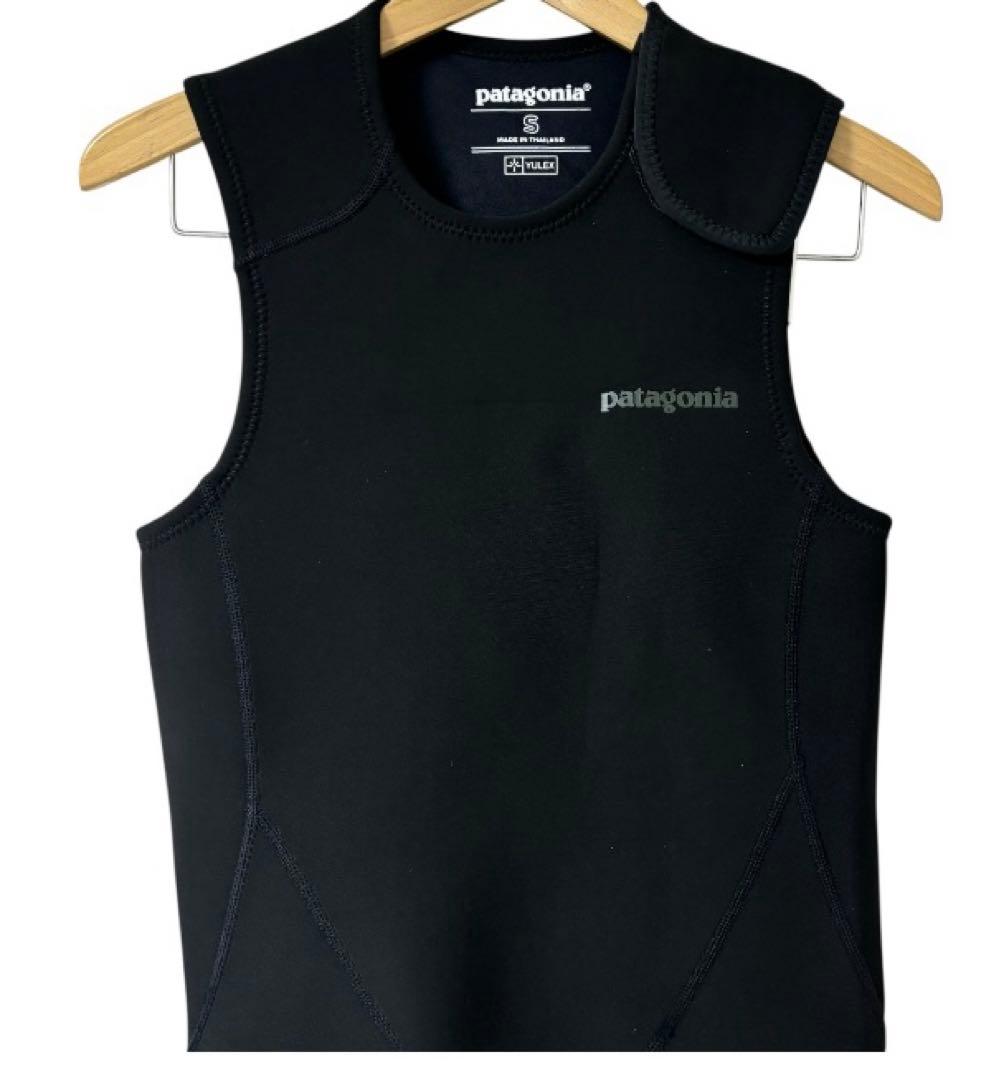【極美品】patagonia ロングジョン ウェットスーツ Sサイズ ブラック