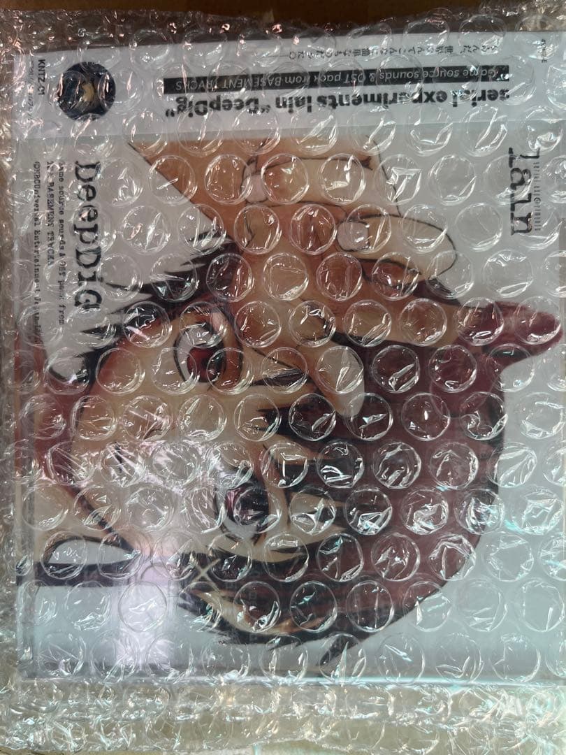 serial experiments lain CD風アクリルブロック 岩倉玲音