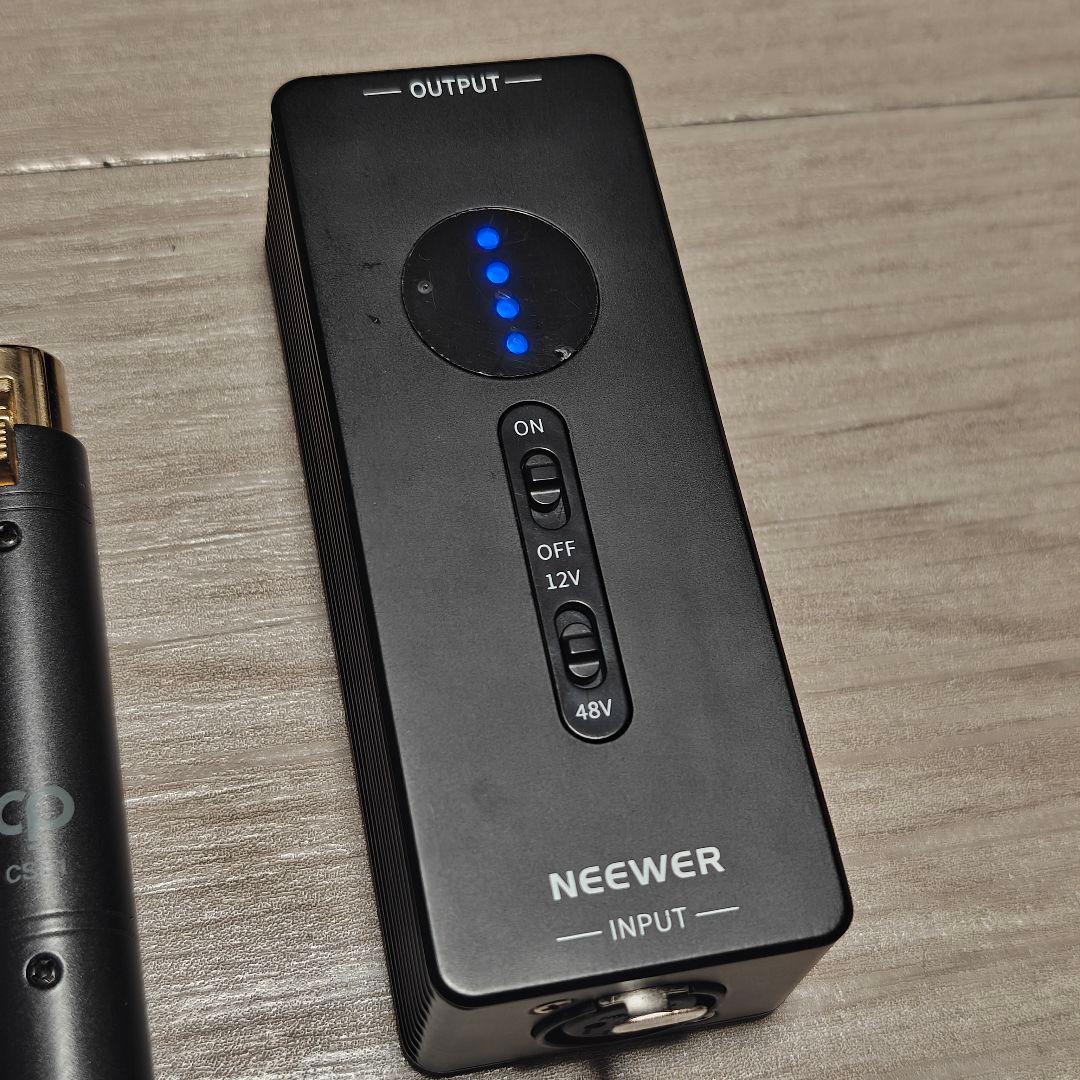 audio-technica AT2040 + ケーブル、電源、アンプ