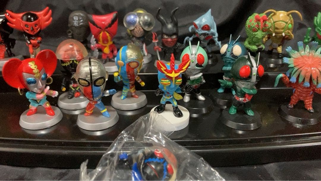 特撮ヒーローズ　仮面ライダー　人造人間キカイダー&０１　イナズマン　２０体セット