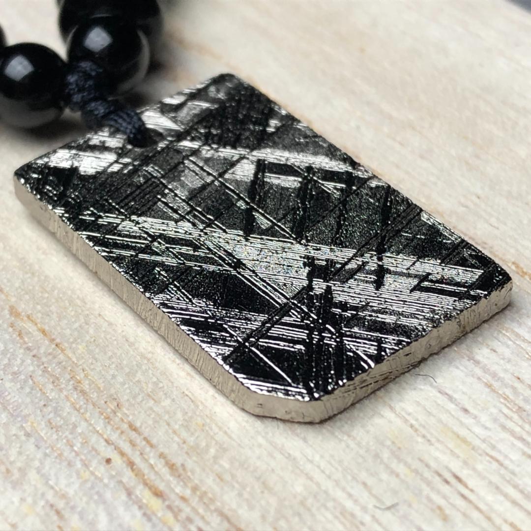 りょうすけ　ムオニオナルスタ隕石　メッキ処理済み　重さ約21ｇ