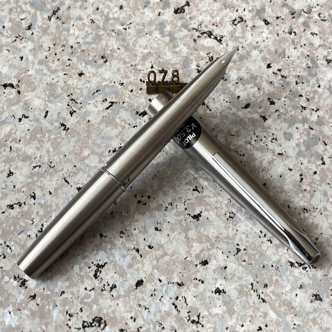 #078 未使用品 万年筆 レア パイロット PILOT μ ミュー