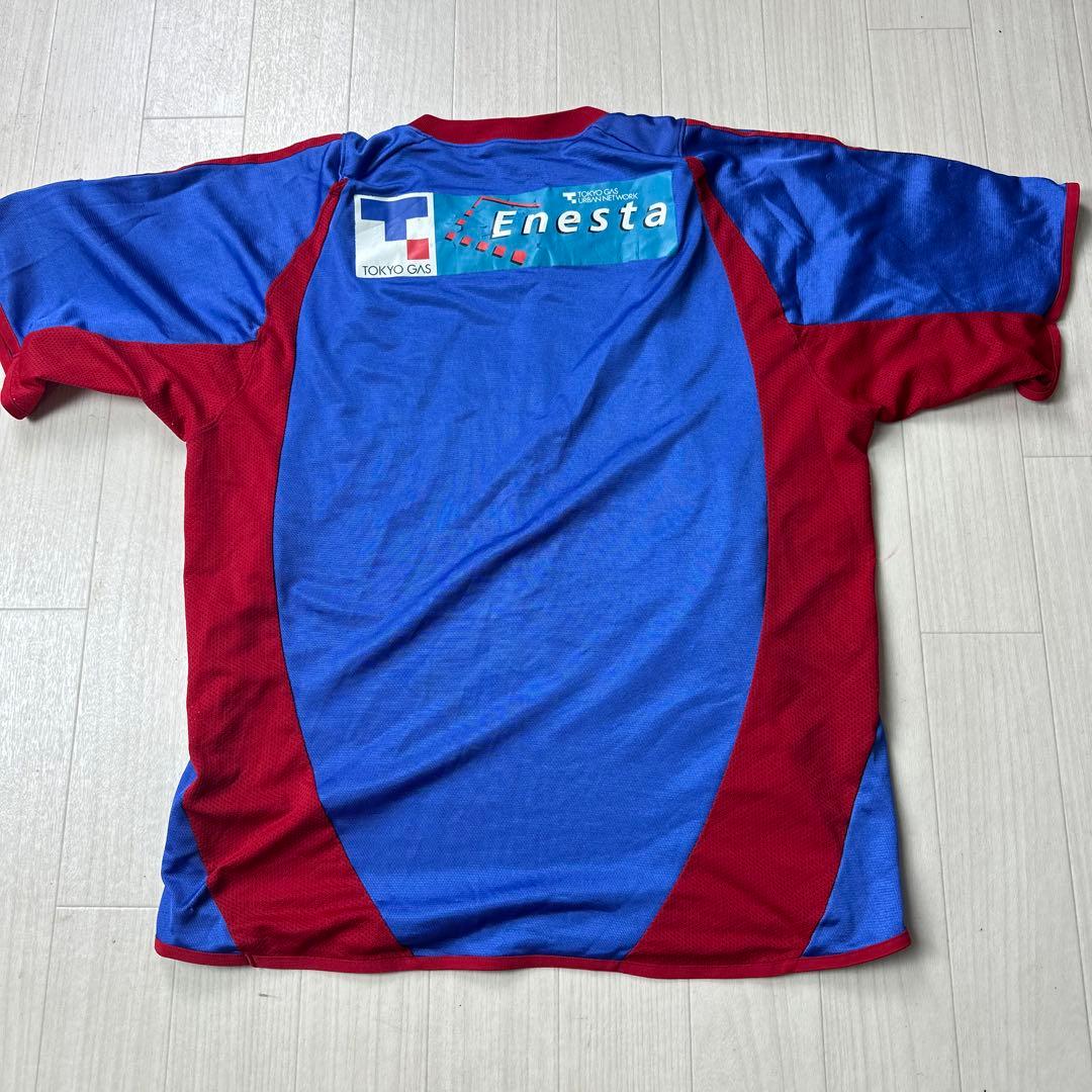 【希少】アディダスFC東京ユニフォーム03/04 Lサイズ中メッシュ2重タイプ