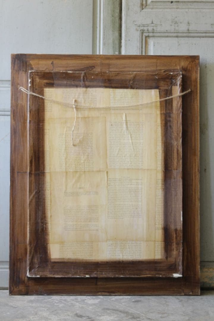 アンティーク標本　貝　珊瑚 海藻　アートフレーム　イタリアフィレンツェ