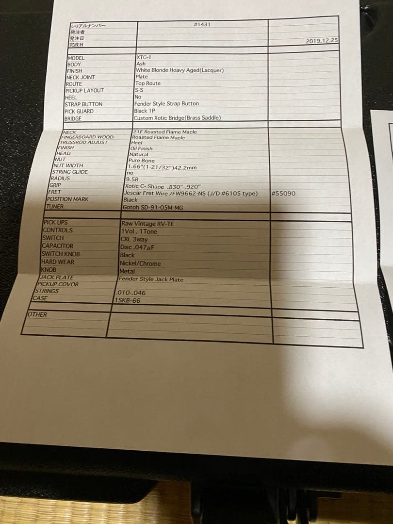 激安特価Hard Relic　テレキャスター