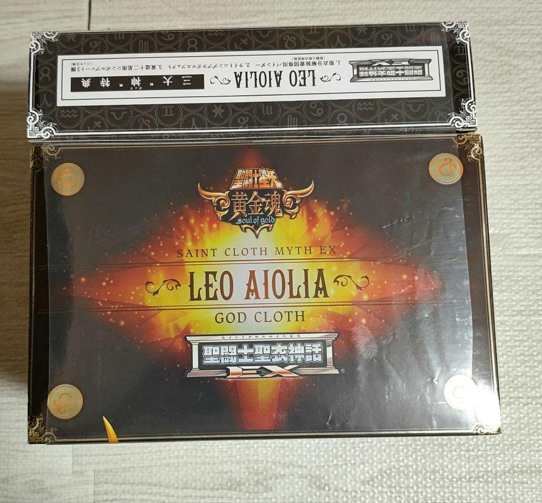 聖闘士聖衣神話EX レオアイオリア 神聖衣 初回特典付き