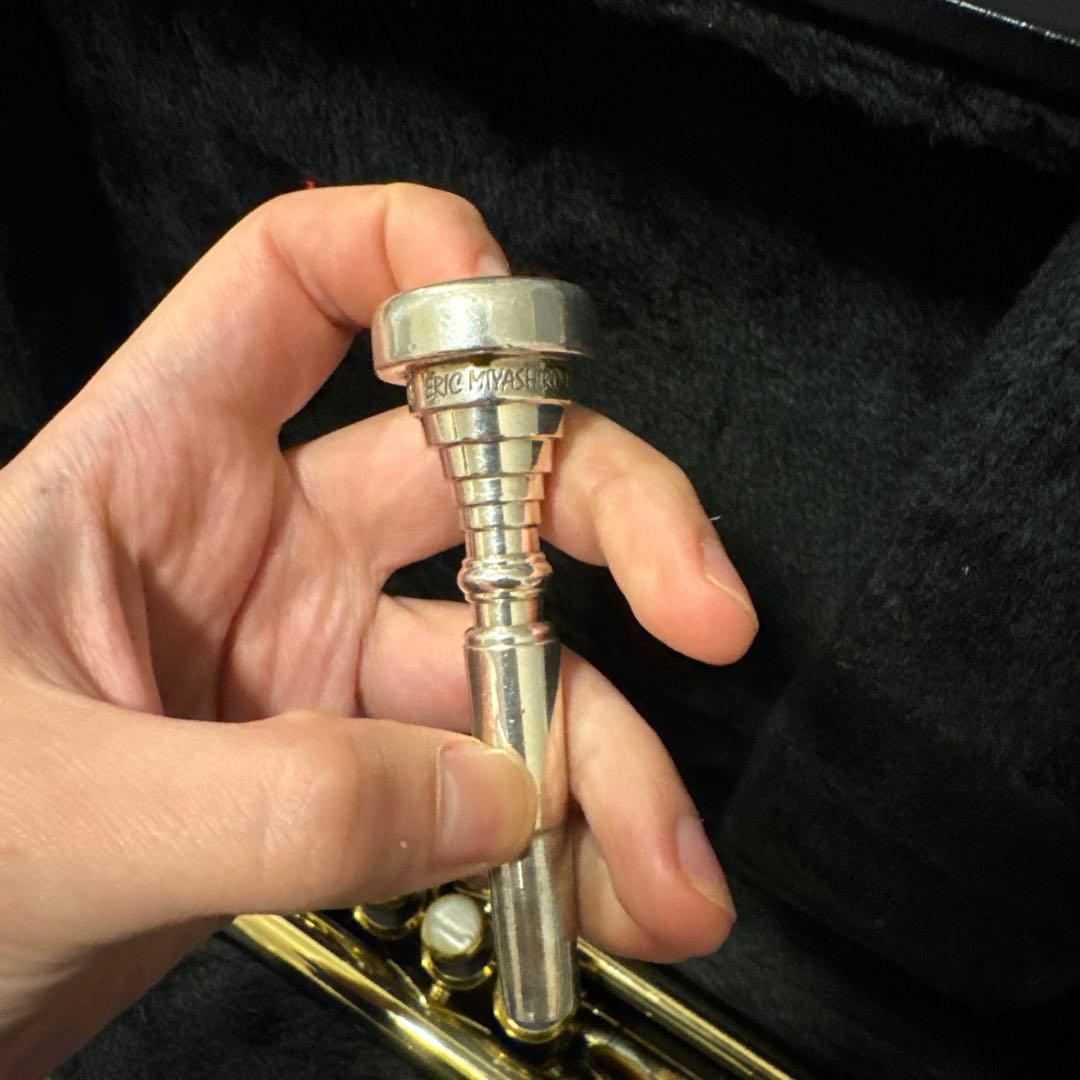 Bach トランペット　NEW YORK #7 GOLD ハードケース付き