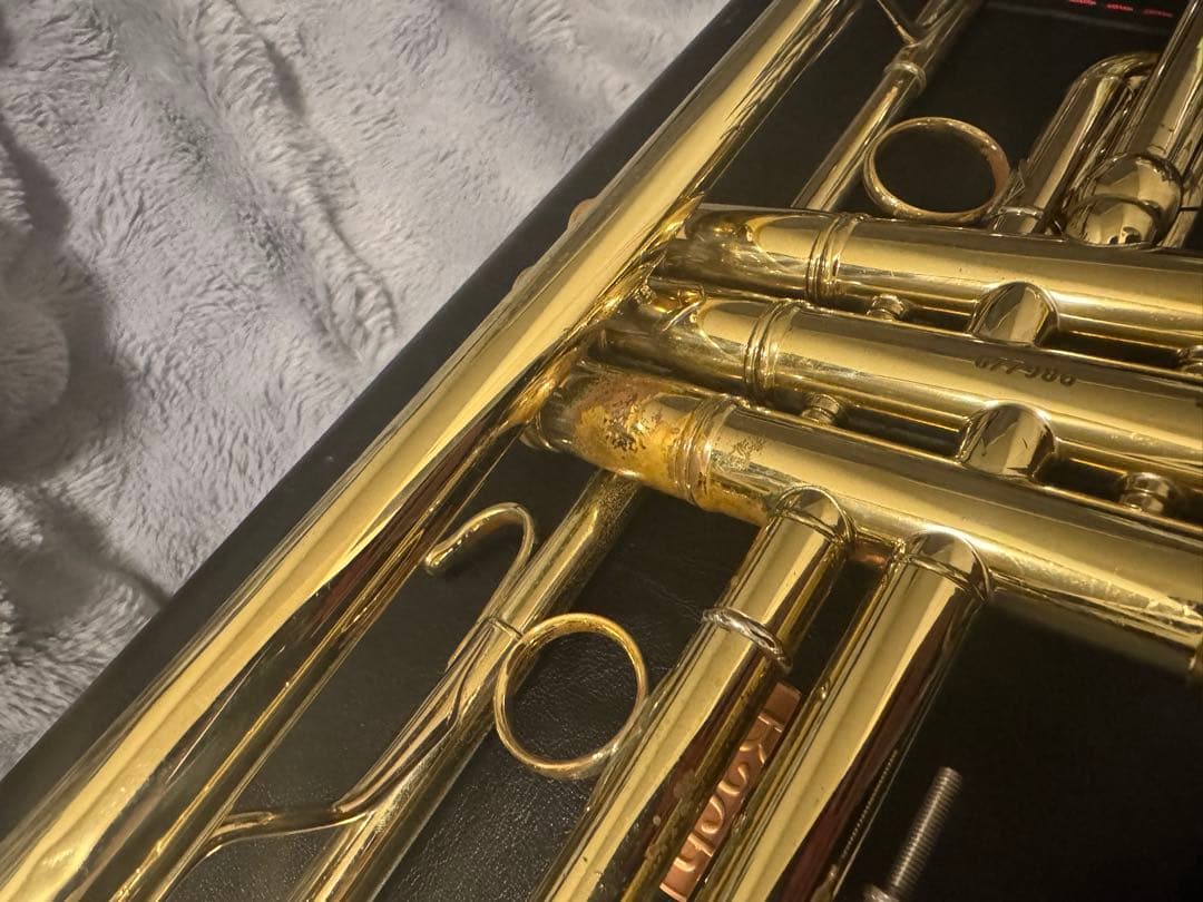 Bach トランペット　NEW YORK #7 GOLD ハードケース付き