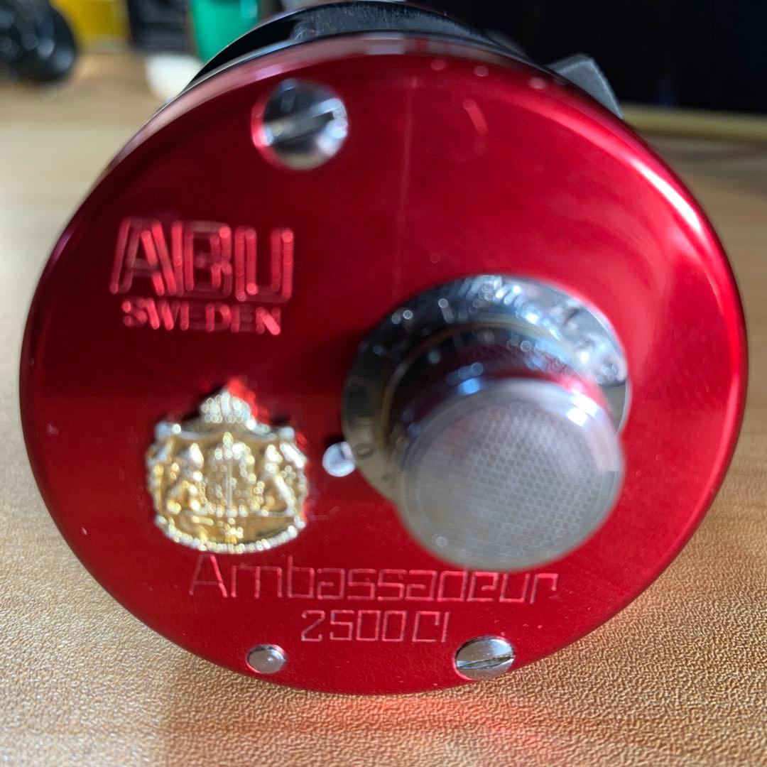 西*福様 値下げABUアンバサダー2500CI red