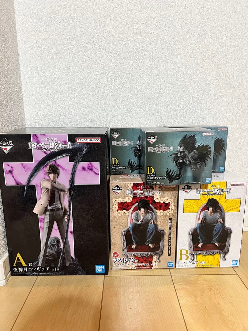 《未開封》デスノート 一番くじ フィギュアコンプセット