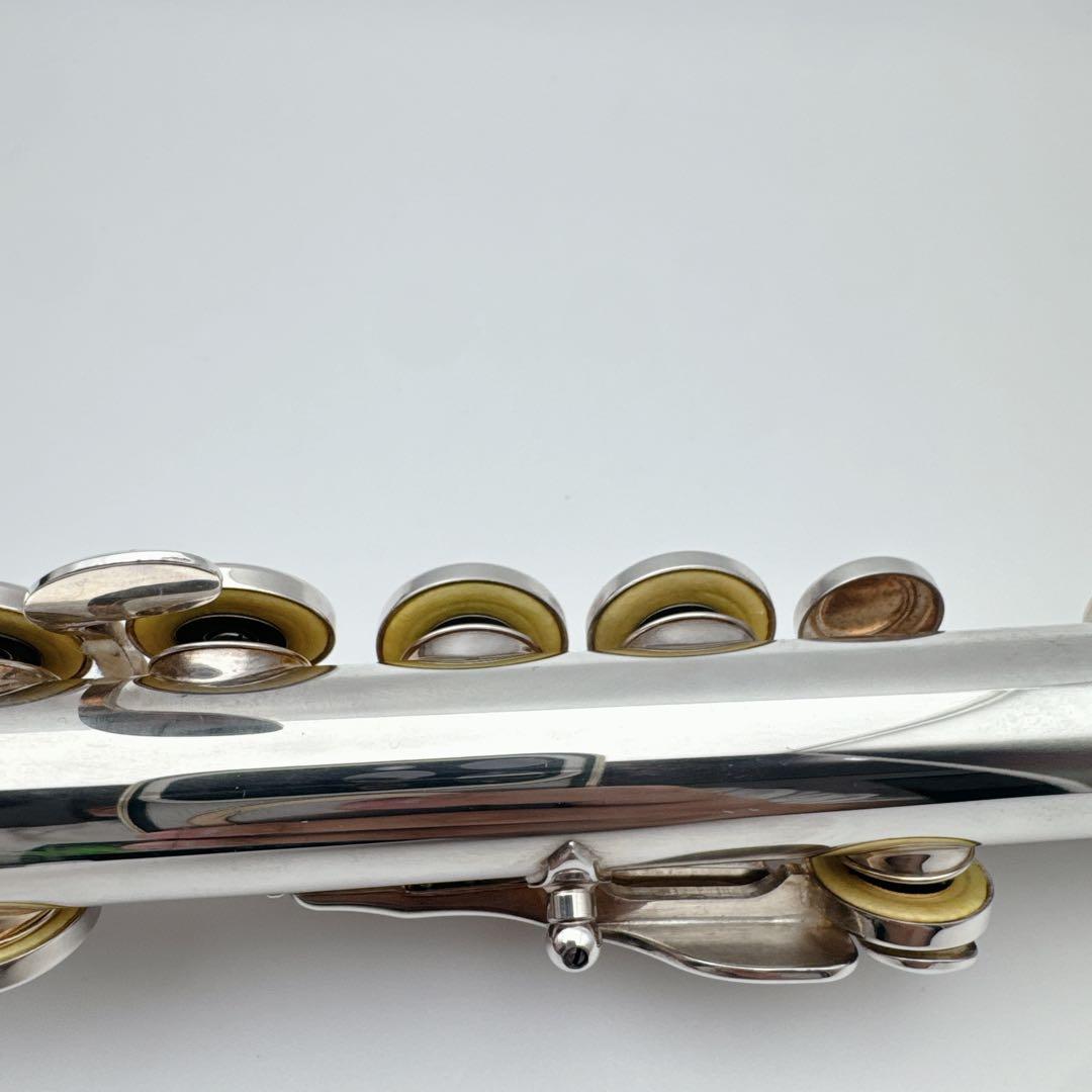 【未使用級】YAMAHA フルート YFL-211 後期 Eメカ 銀メッキ