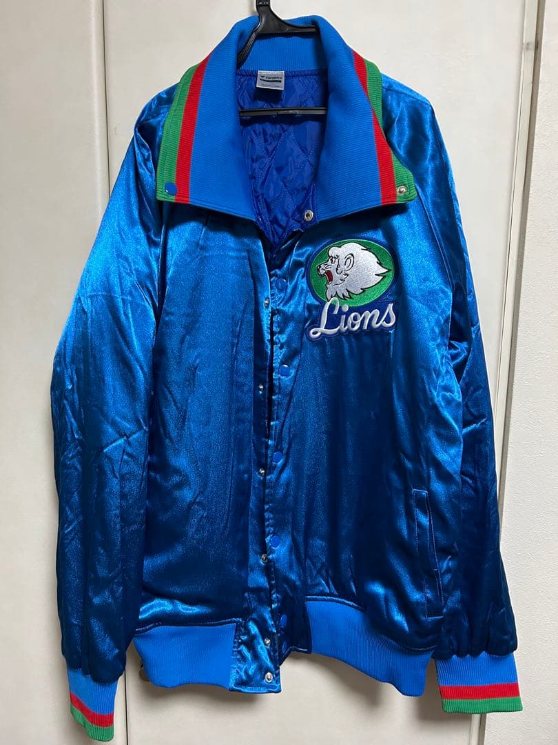 西武ライオンズ復刻版グランドコート　ジャンパーXL