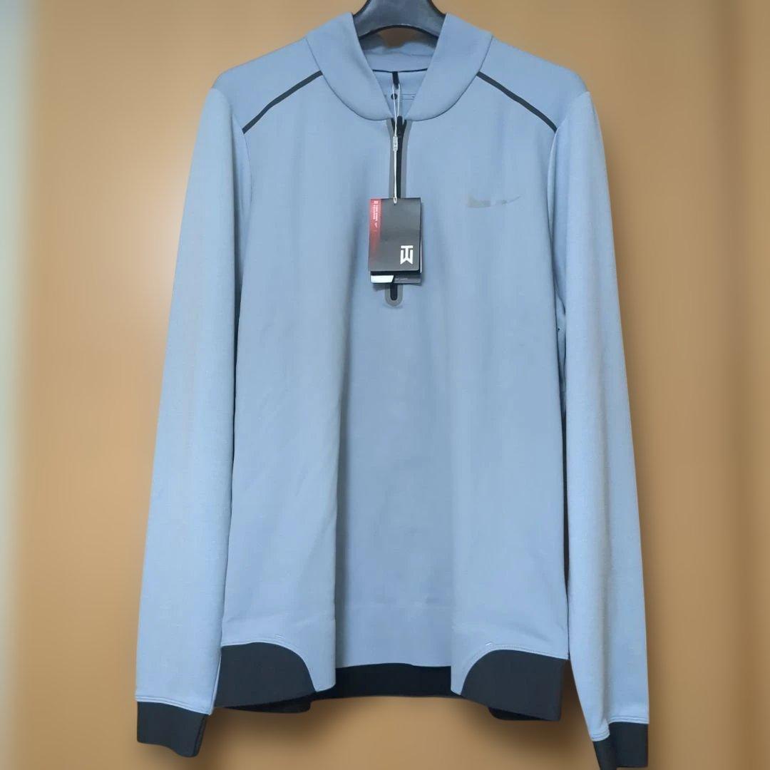 新品Nike Tiger Woods Collection L ライトブルー