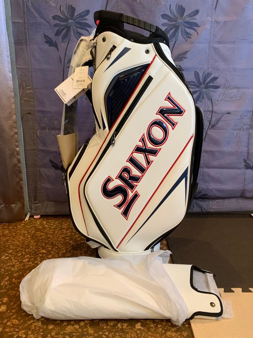 ※PIKO※【新品未使用】Srixon キャディバッグ ホワイト