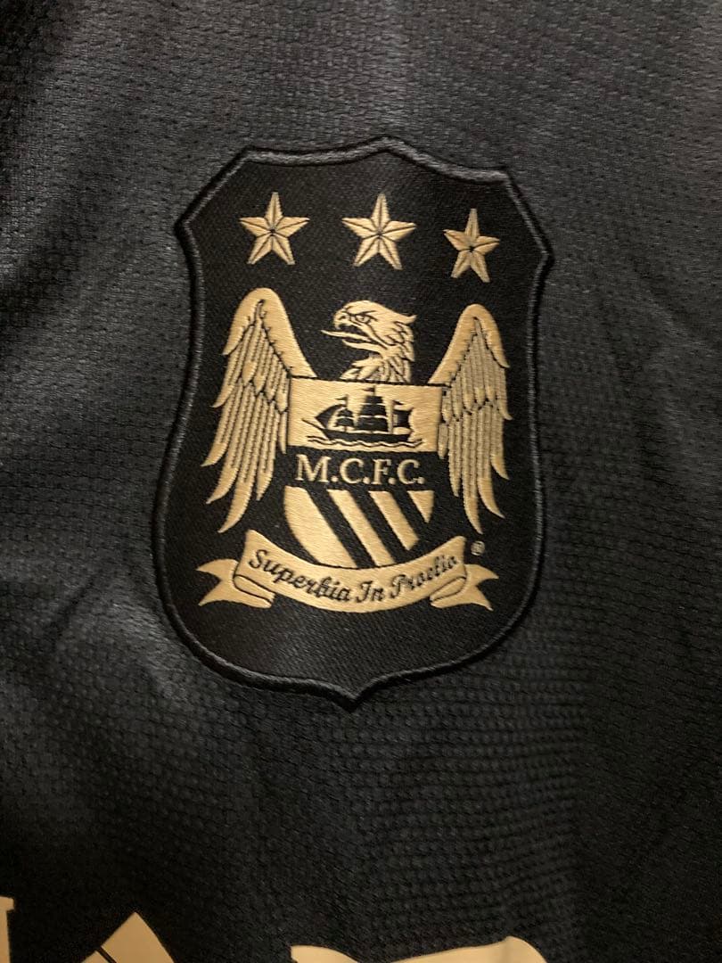 マンチェスター・シティ 2014　Sサイズ　ナイキ　Nike ユニフォーム　優勝