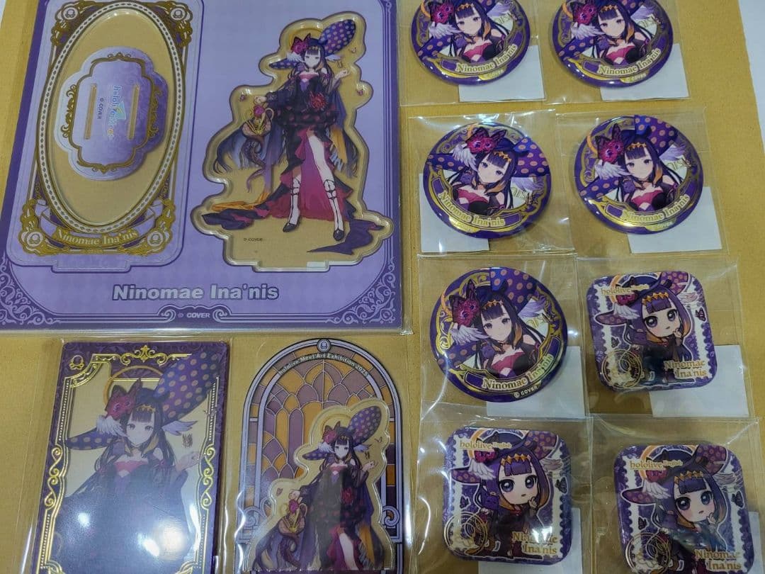 ホロライブ Ninomae Ina'nis 一伊那尓栖 海外限定グッズセット