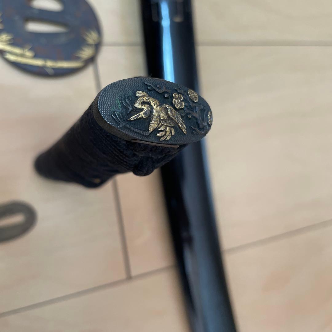 蔵出　江戸時代　良い金具が付いた脇差拵え