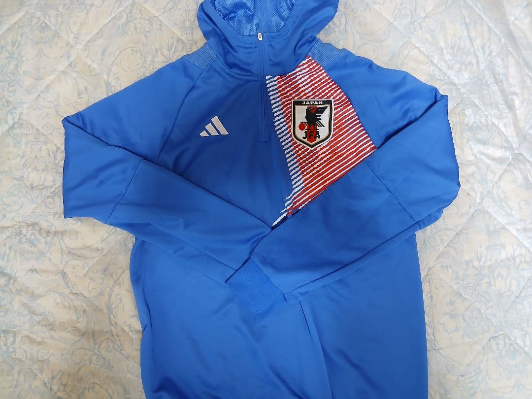 adidas 日本代表 ジャージ セット(ドーハモデル) 上下、ハーフパンツ