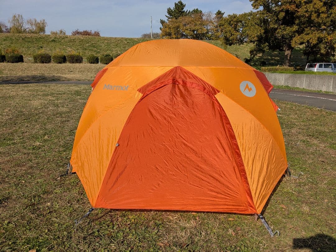 【希少テント】Marmot（マーモット）　HALO4　キャンプ