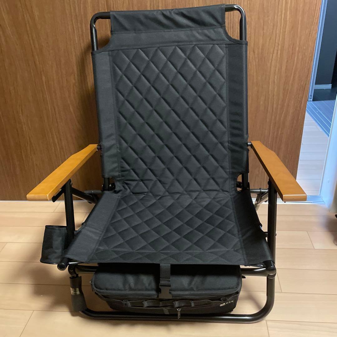 WAQアウトドアチェア ブラック