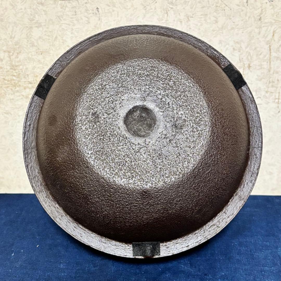 人間国宝高橋敬典/風炉/茶釜/電熱器/唐銅鬼面風炉/野々田製電熱器/敷板/茶道具