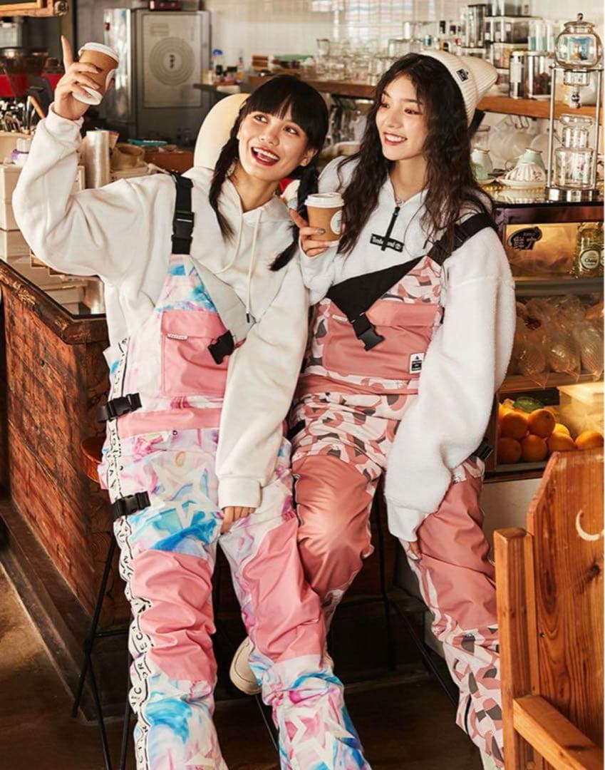 レディース❤︎スキーウェア スノボー つなぎ❤︎大人Lサイズ