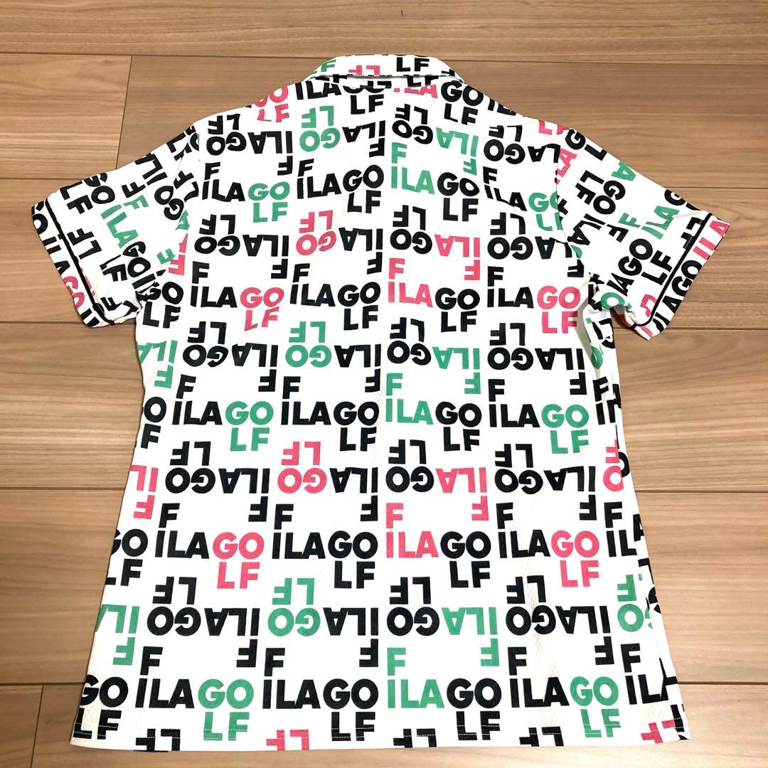 フィラゴルフ 上下セットアップ　半袖ゴルフシャツL ショートパンツM