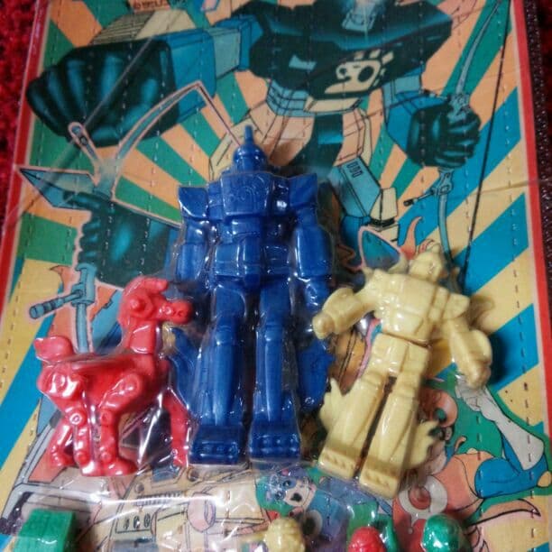 昔のガチャガチャ　ディスプレイ用台紙セット「ヤットデタマン」