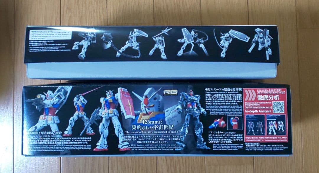 RG RX-78-2 GUNDAM Ver. 2.0 + 武器セット