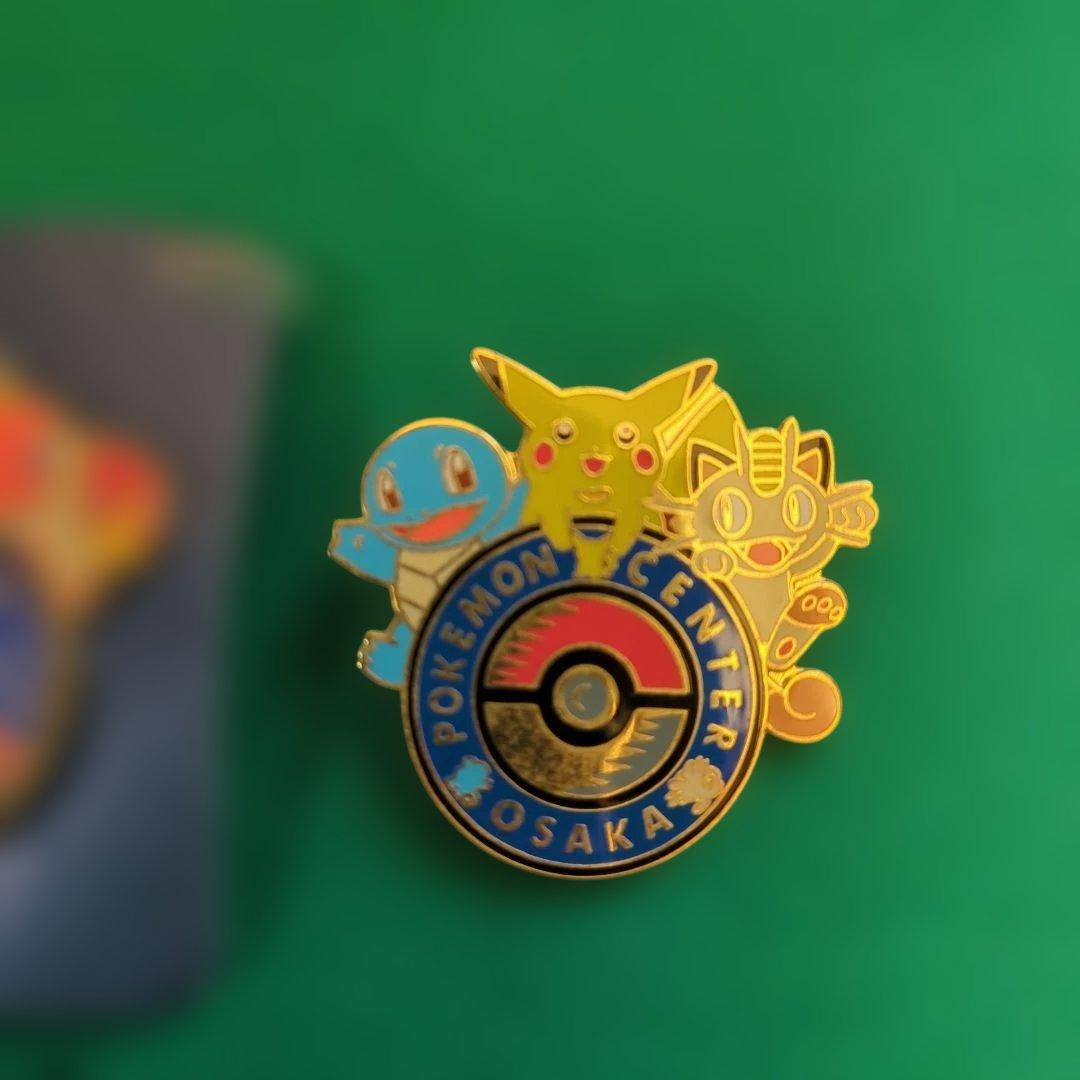 ポケモンセンター ピンズバッジセット　初代　東京　大阪　ANA