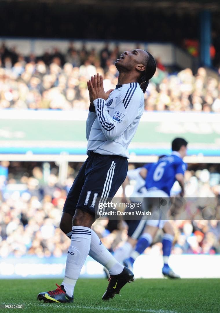 【得点王獲得シーズン】ディディエ・ドログバ ＃１１ チェルシー ０９／１０