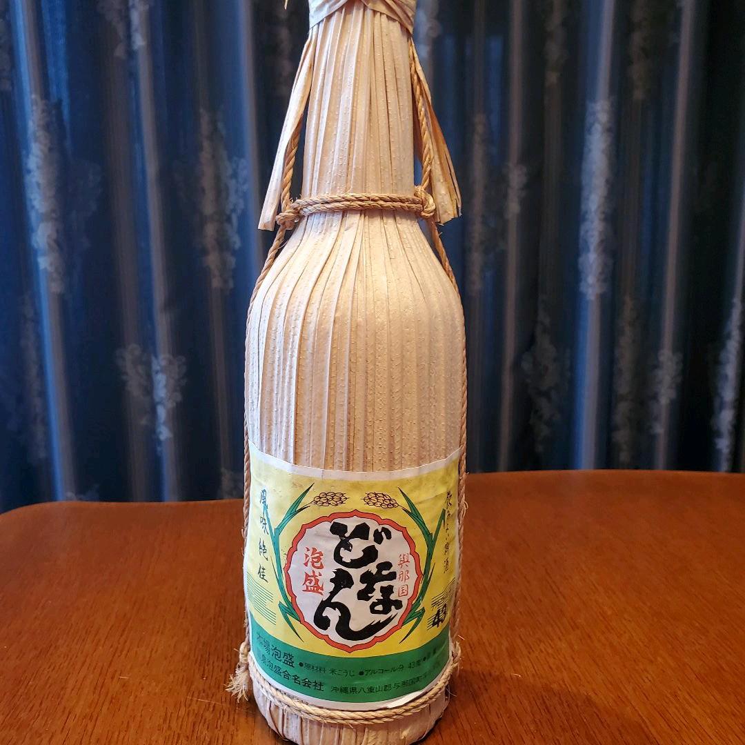 どなん　43度　国泉泡盛合名会社　600ml クバ巻き希少