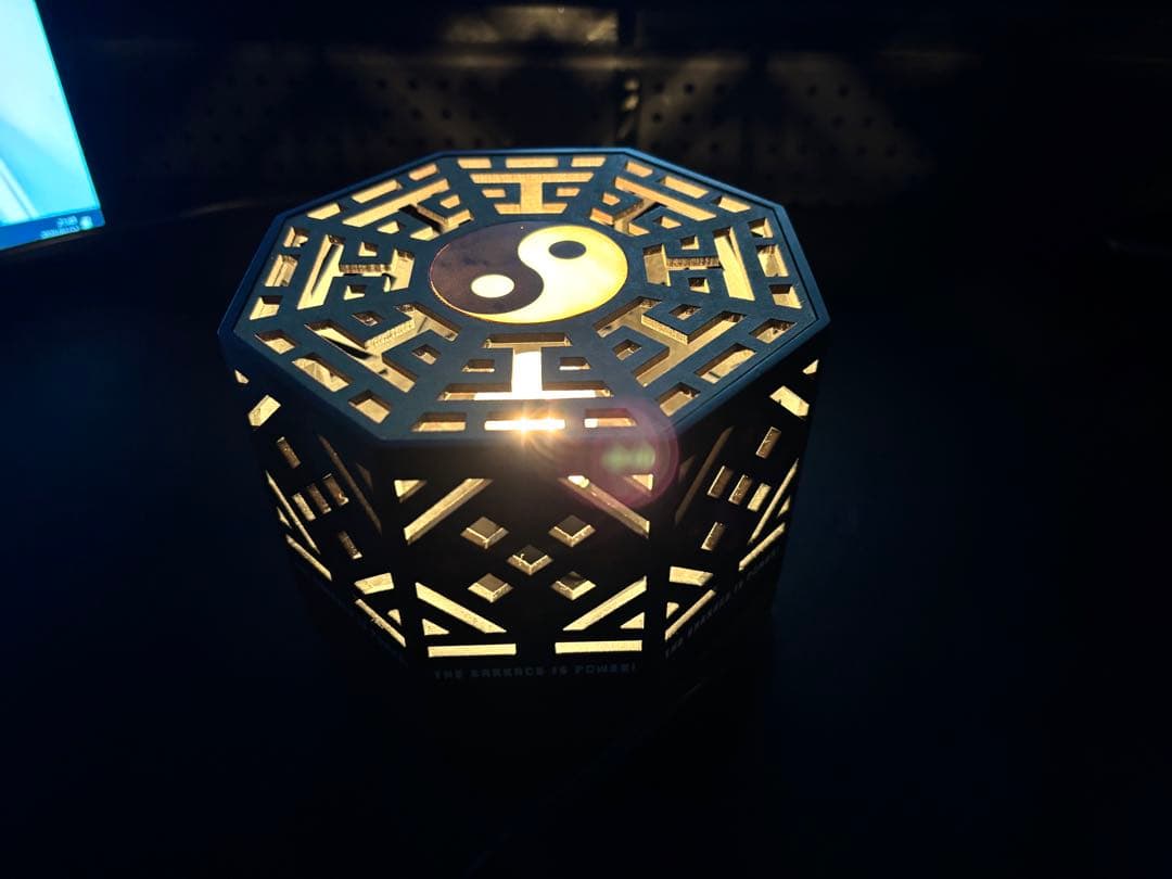 東方Project 霧雨魔理沙のミニ八卦炉 モデル テーブルランプ