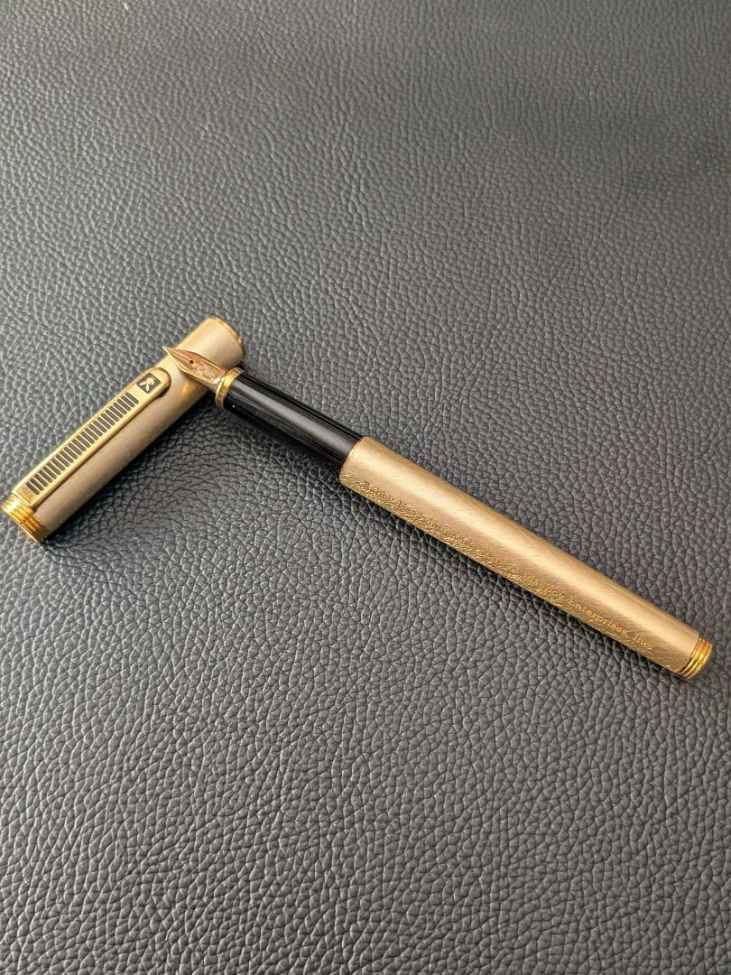 【美品】プラチナ万年筆　Playboy 14K 　細字（F)