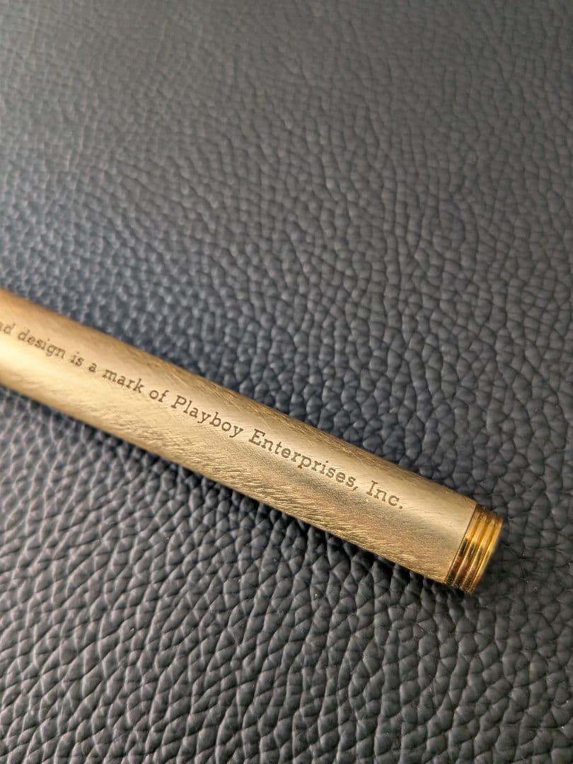 【美品】プラチナ万年筆　Playboy 14K 　細字（F)