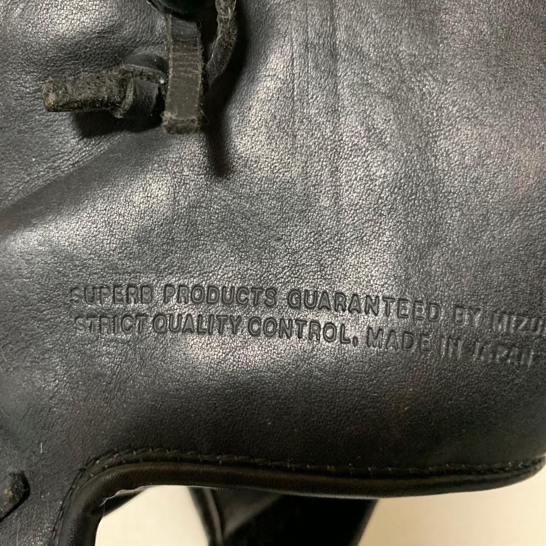 ミズノ ビューリーグ ファーストミット　軟式用　赤ビュー　ビックM 右投げ用