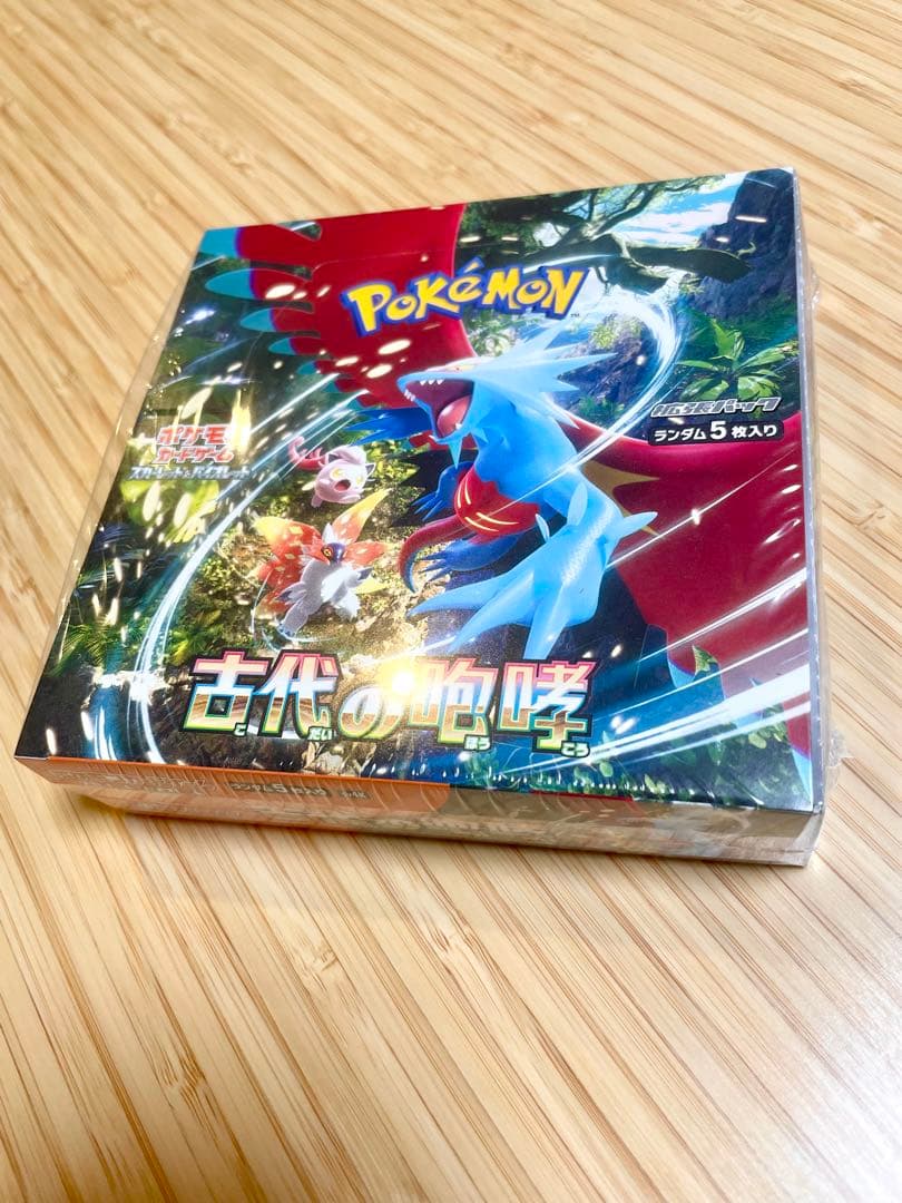 【新品未開封】ポケモンカード　古代の咆哮　シュリンク付き