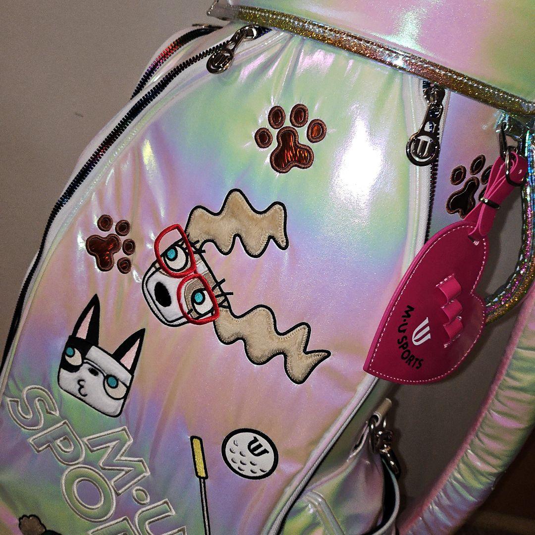 新品 未使用品 MUスポーツ キャディバッグ ローリングソール オーロラ