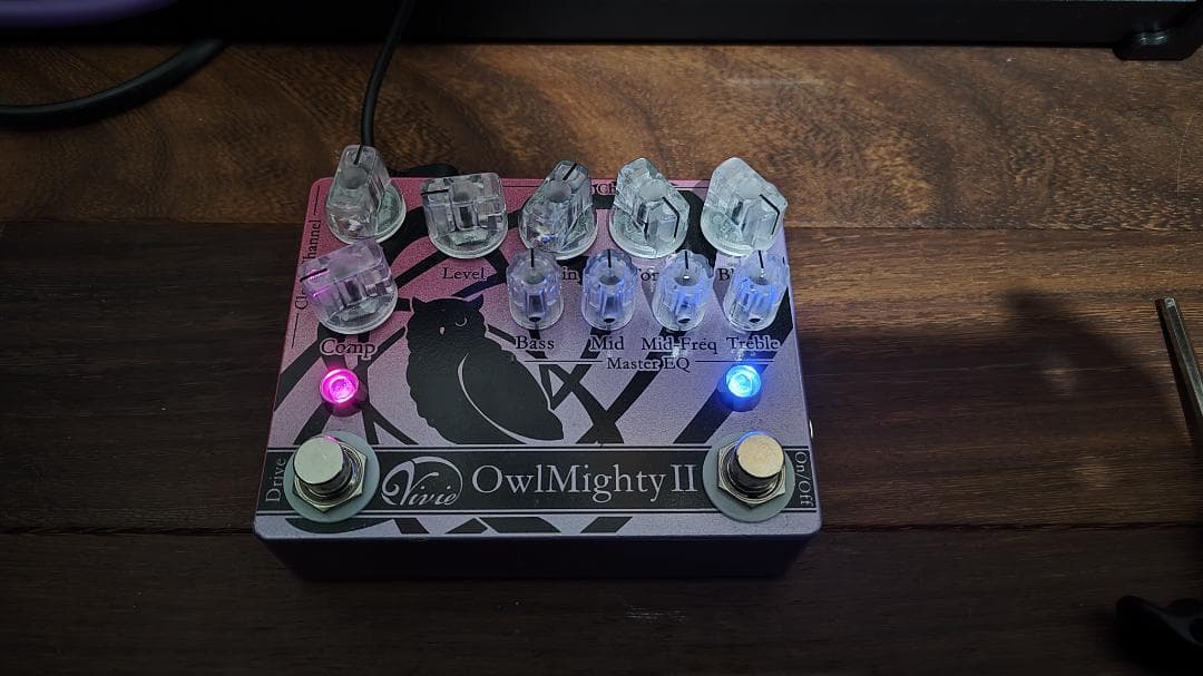 【レア】vivie OwlMighty II ベースエフェクター