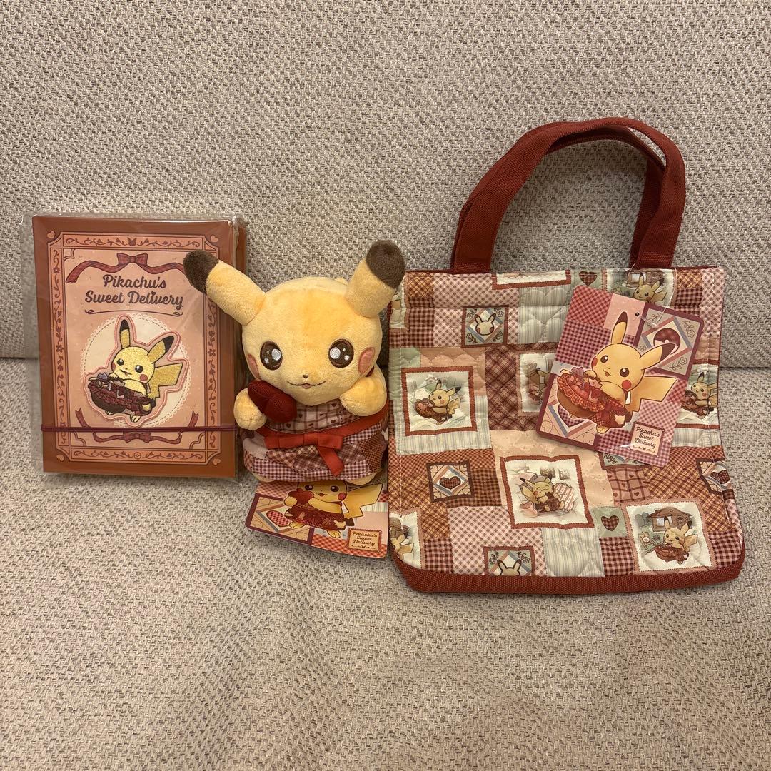 ポケモンセンター限定 ぬいぐるみ パッチワーク風ミニトートバッグ モロゾフ