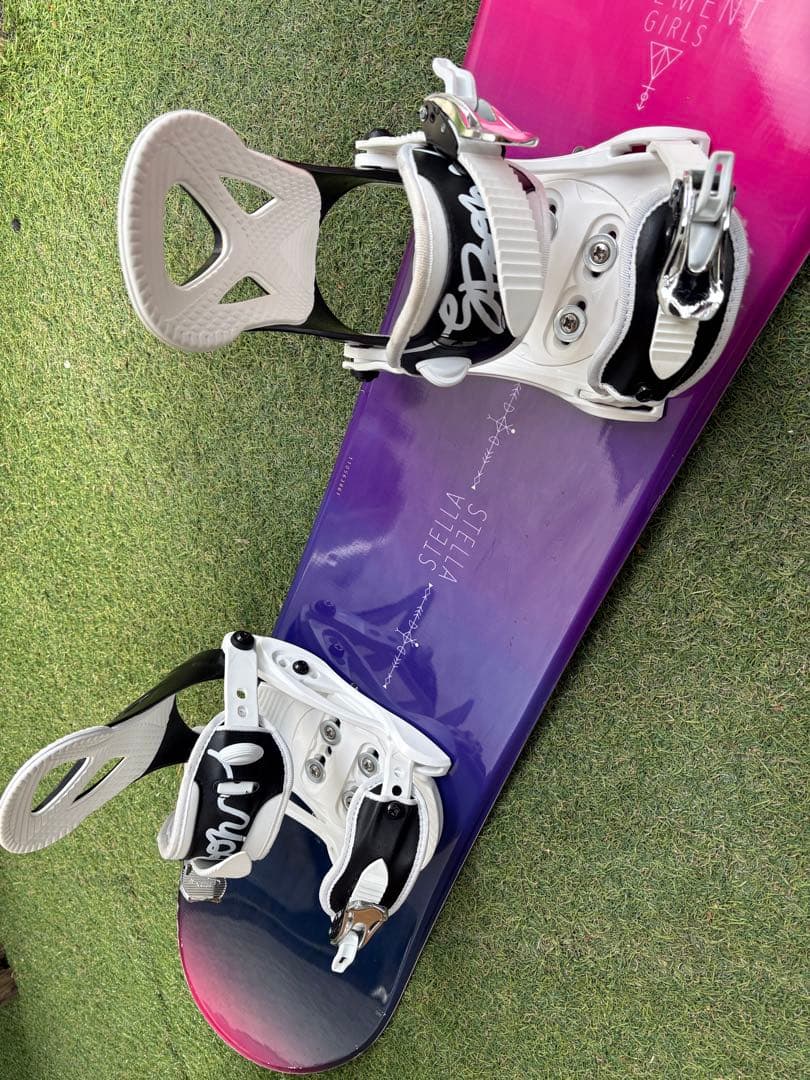 ELEMENT GIRLS STELLA スノーボード spoonビンディング