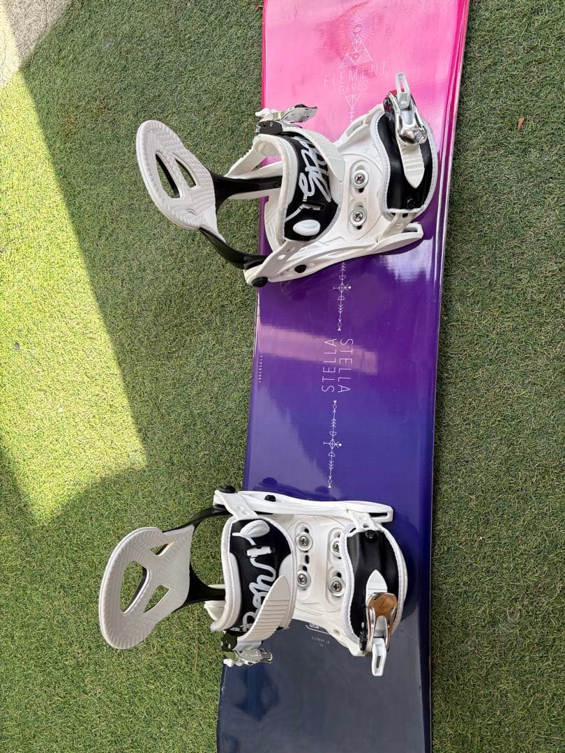ELEMENT GIRLS STELLA スノーボード spoonビンディング